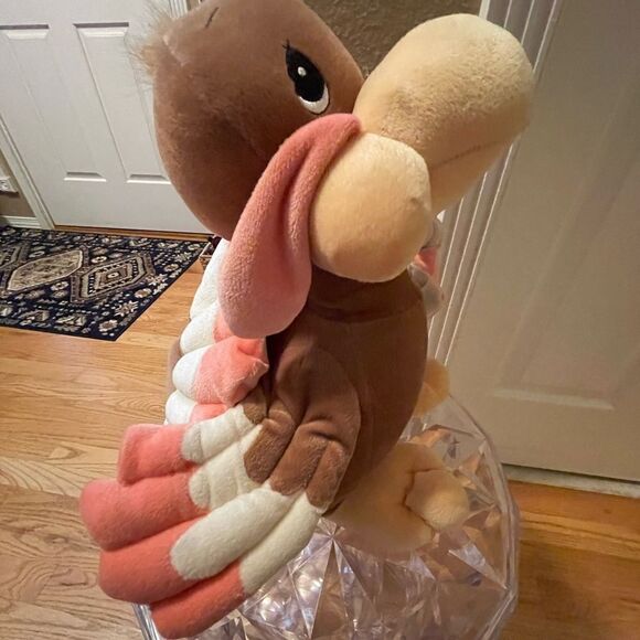 Precious Moments Tender Tails Turkey Plush Eat Ham 1999 - Picture 10 of 16